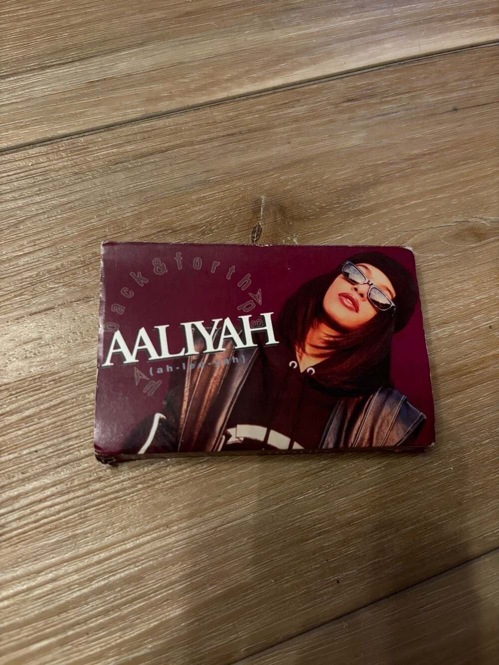 Back And Forth: Aaliyah cassette tape ￼